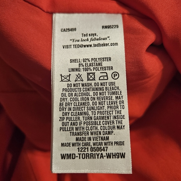 Ted Baker Torriya Halterneck Scallop Ruffle Tunic Dress - Picture 6 of 7